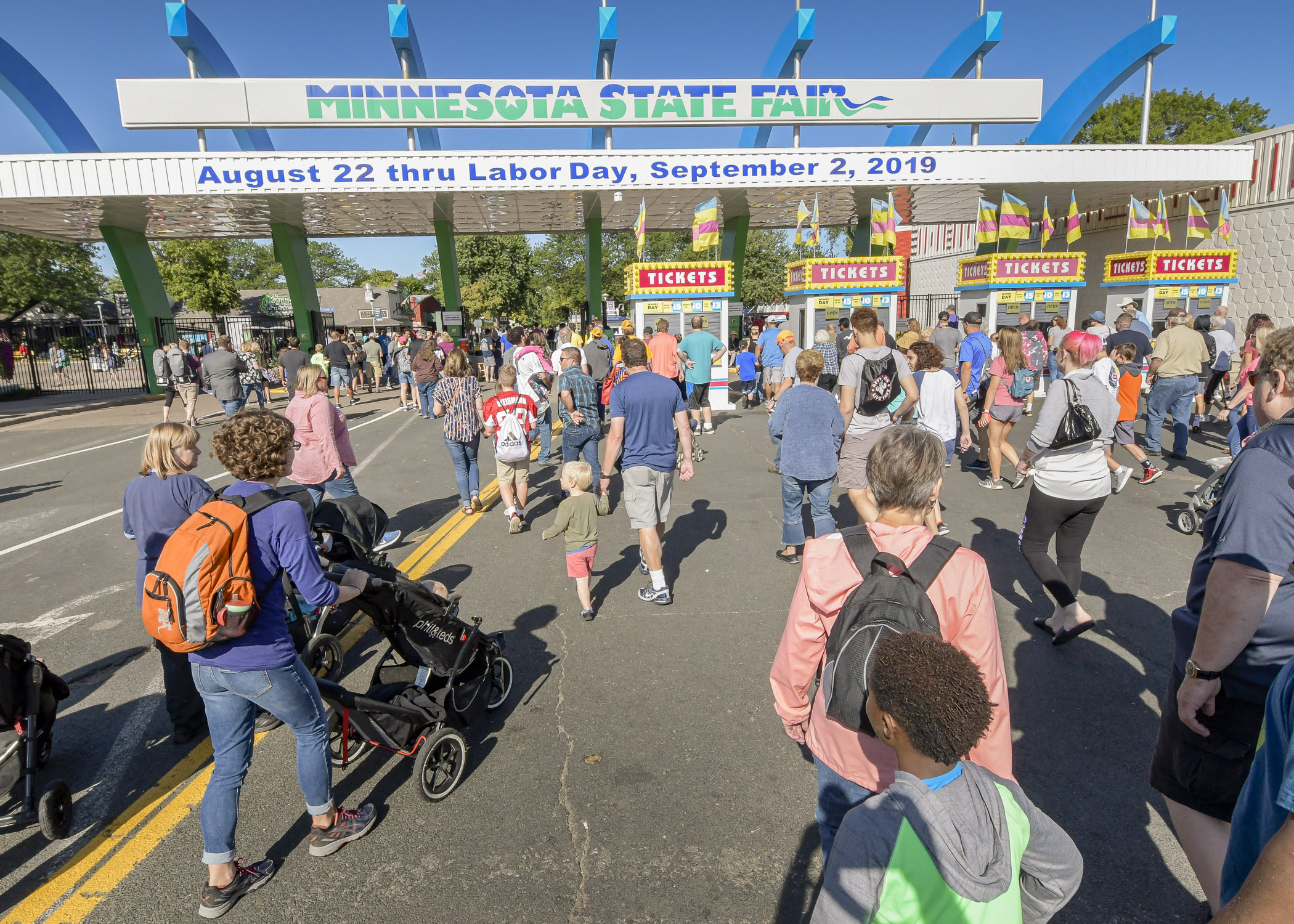HF4640 would allow the Minnesota State Fair to keep the state sales tax portion of ticket sales in 2022 and 2023 and dedicate the receipts to the maintenance and improvement of facilities. (House Photography file photo)